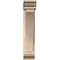 Ekena Millwork Thorton Traditional Smooth Bracket w/ Offset Brace, Douglas Fir, 5 1/2"W x 16"D x 28"H BKT0604X16X28THR01SDF - alternate 3